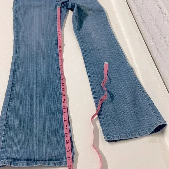 Vintage Z Cavaricci jeans size 5 cotton blend denim lined pattern lightweight - Picture 5 of 13